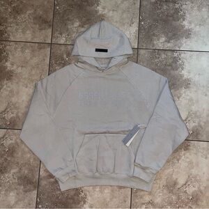 Fear of God Essentials Hoodie Smoke Medium